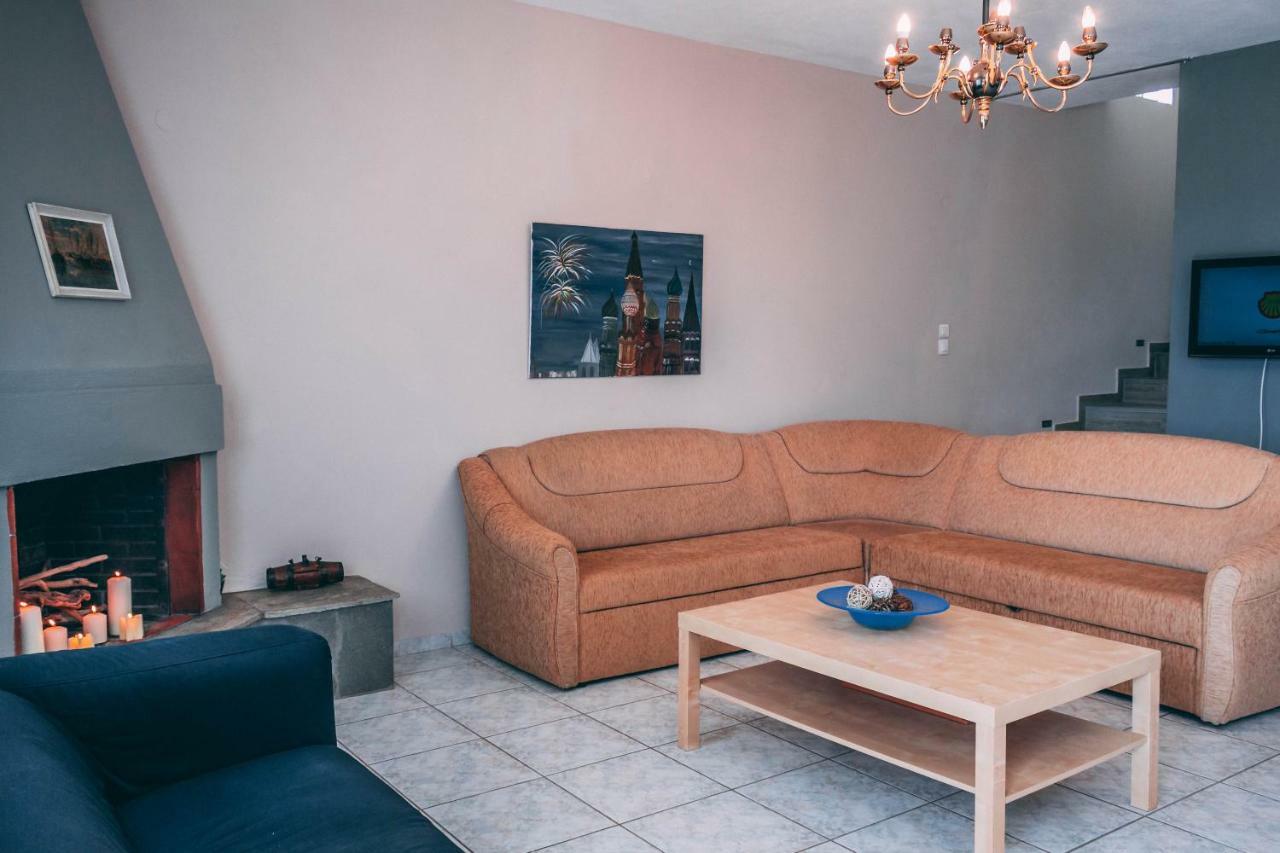 Casa Di Bella Villa Marathos  ภายนอก รูปภาพ